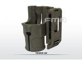 FMA V85 Polymer Speed Flashlight Holster  OD  TB1059-OD